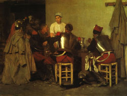 Cuirassiers at the Tavern